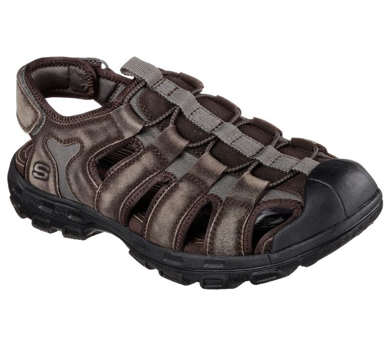 Skechers Relaxed Fit: Conifer - Selmo - Mens Sandals Brown [AU-YV0186]